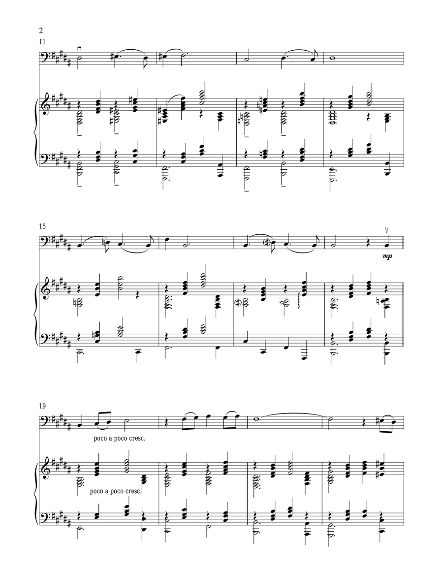 Climb Ev'ry Mountain (from The Sound of Music) Piano scores gallery preview page 2