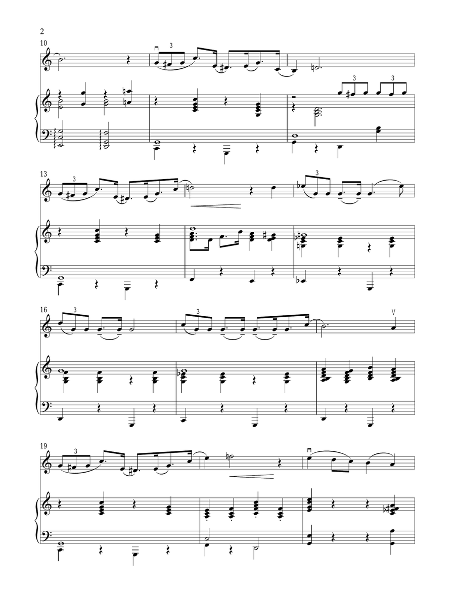Maria (from The Sound of Music) Violin Solo scores gallery preview page 2