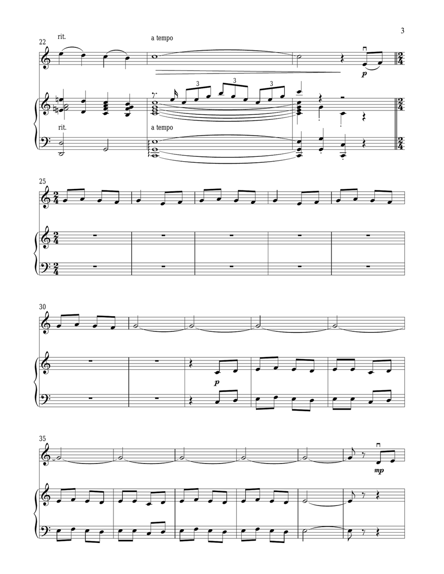Maria (from The Sound of Music) Violin Solo scores gallery preview page 3