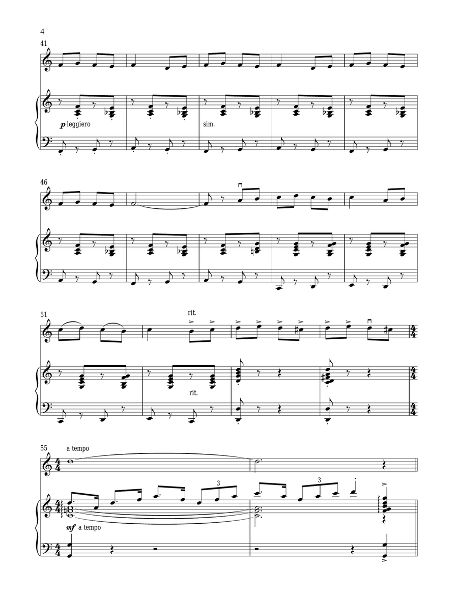 Maria (from The Sound of Music) Violin Solo scores gallery preview page 4