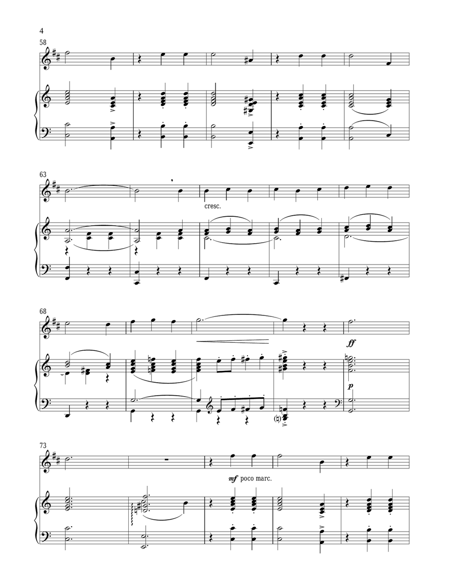 My Favorite Things (from The Sound of Music) Trumpet Solo scores gallery preview page 4
