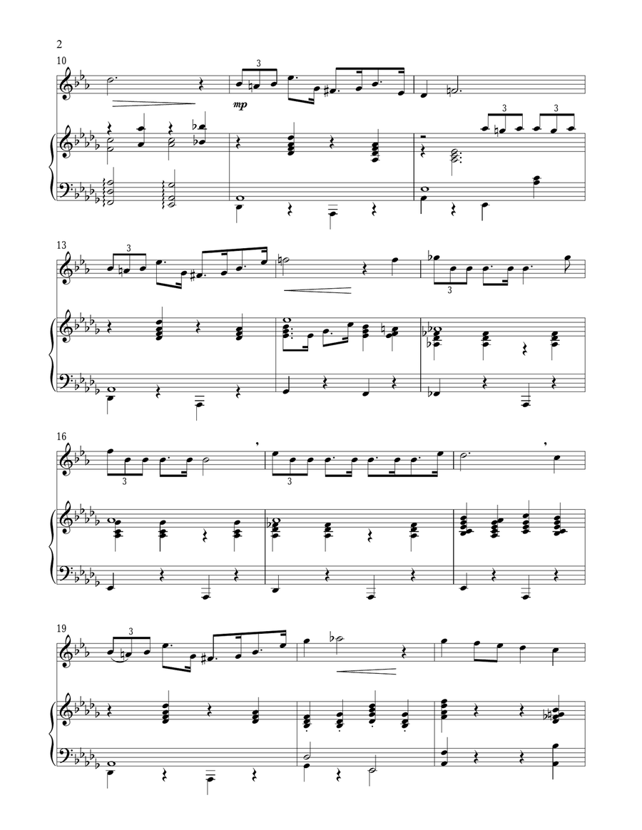 Maria (from The Sound of Music) Trumpet Solo scores gallery preview page 2