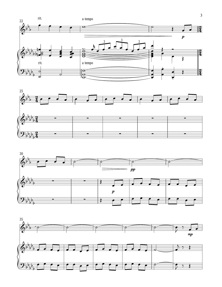 Maria (from The Sound of Music) Trumpet Solo scores gallery preview page 3