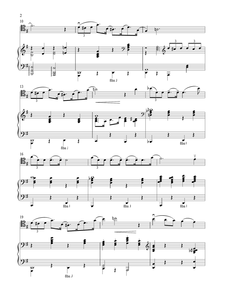 Maria (from The Sound of Music) Piano scores gallery preview page 2