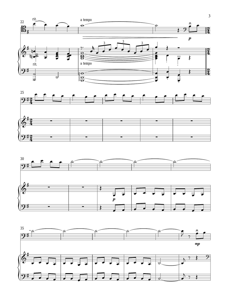 Maria (from The Sound of Music) Piano scores gallery preview page 3