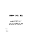 Songo For Mia Trumpet Duet