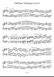 CM Piano Scales Level 4