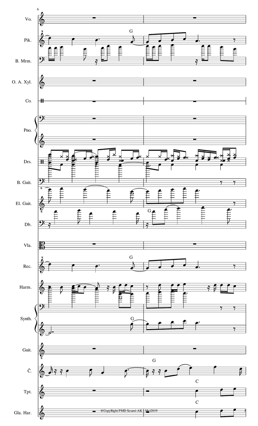 ENDURING OUR LIVE (Very Top 4a Tutorial) Choir scores gallery preview page 5