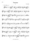 Transition I Part: Oboe