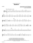 Rainbow (arr. Mark Brymer) - Guitar