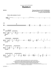 Rainbow (arr. Mark Brymer) - Drums