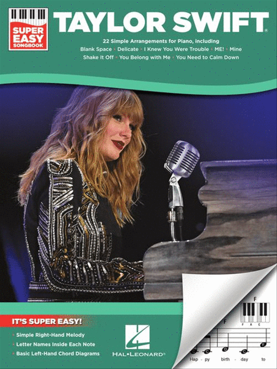 Taylor Swift - Super Easy Songbook Easy Piano scores gallery preview page 2