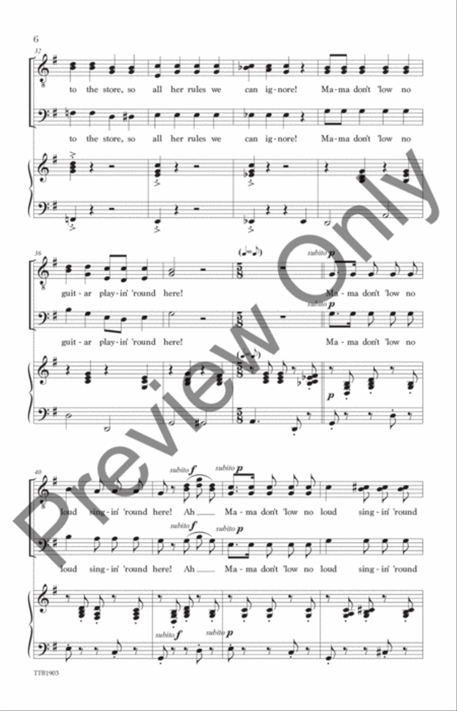 Mama Don't 'Low Mama Don't 'Low TTB scores gallery preview page 5