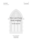 How can I keep from singing?