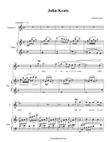 John Keats Soprano and Piano