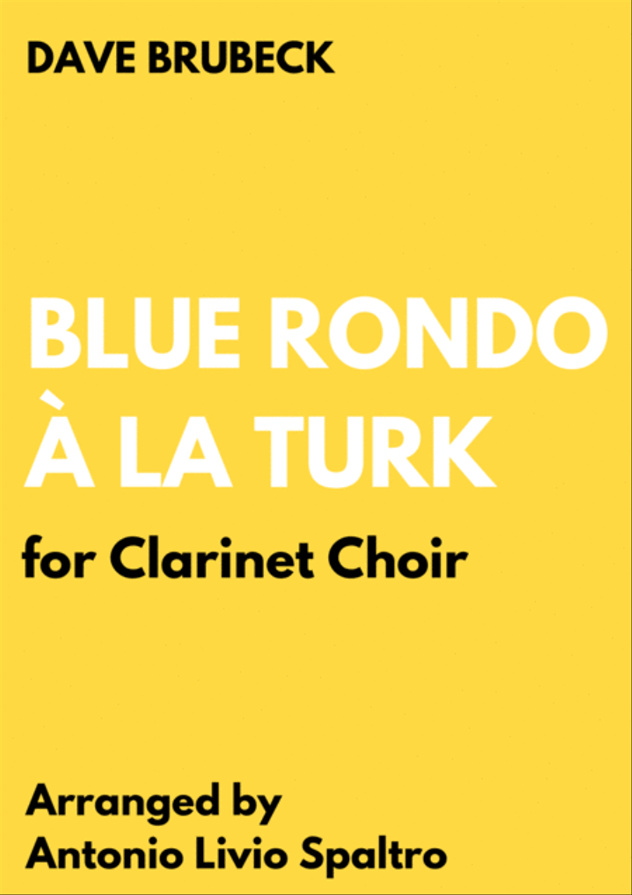 Blue Rondo A La Turk Woodwind Ensemble scores gallery preview page 1