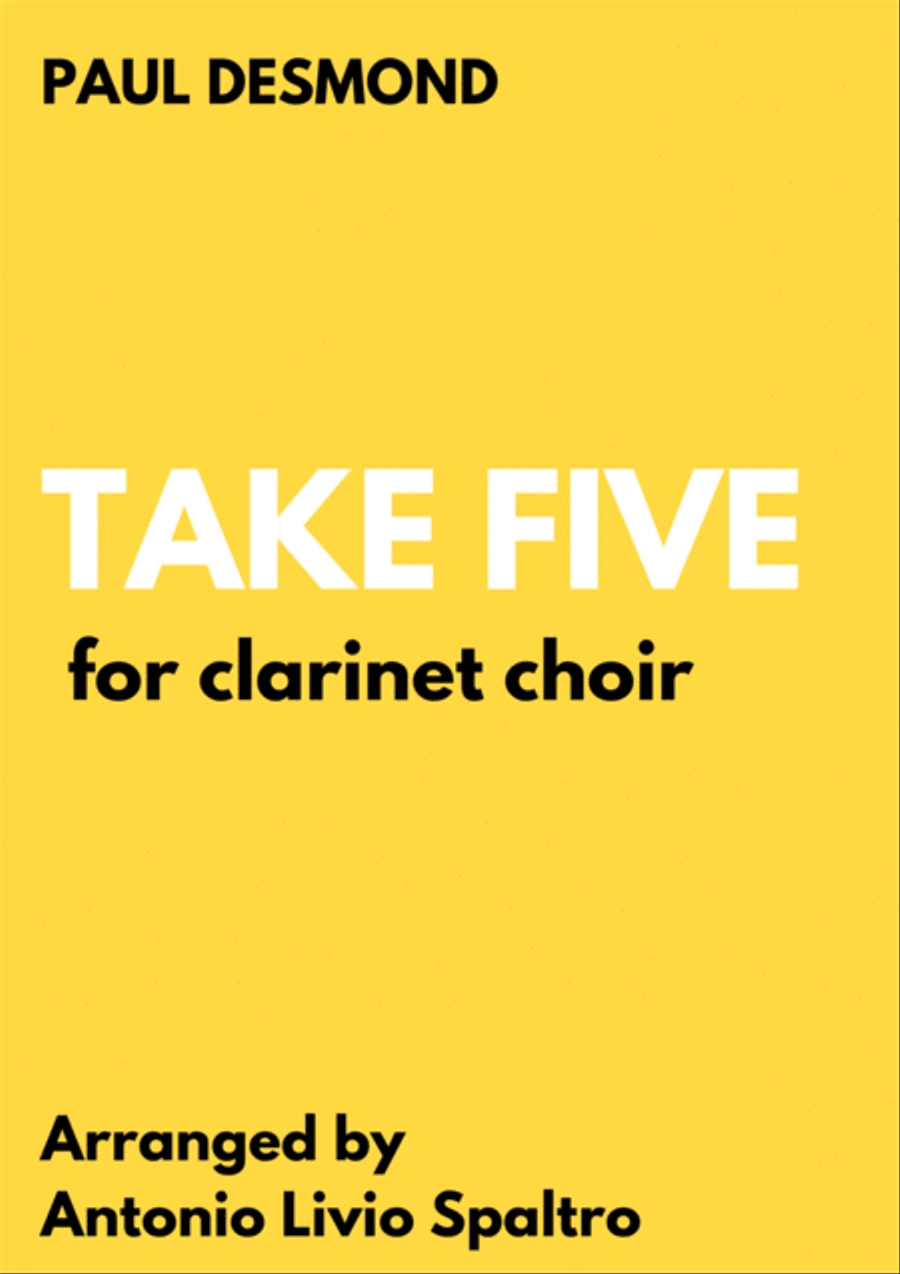 Take Five Woodwind Ensemble scores gallery preview page 1