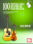 100 Christmas Carols and Hymns for Violin and Guitar
