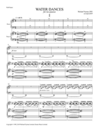 Water Dances Piano Duet scores gallery preview page 3