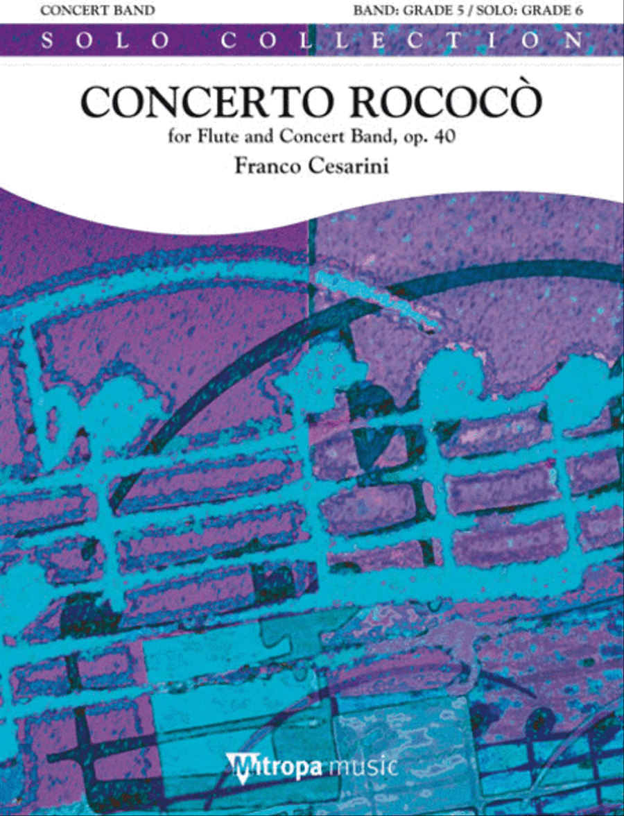 Concerto Rococo Concert Band scores gallery preview page 1