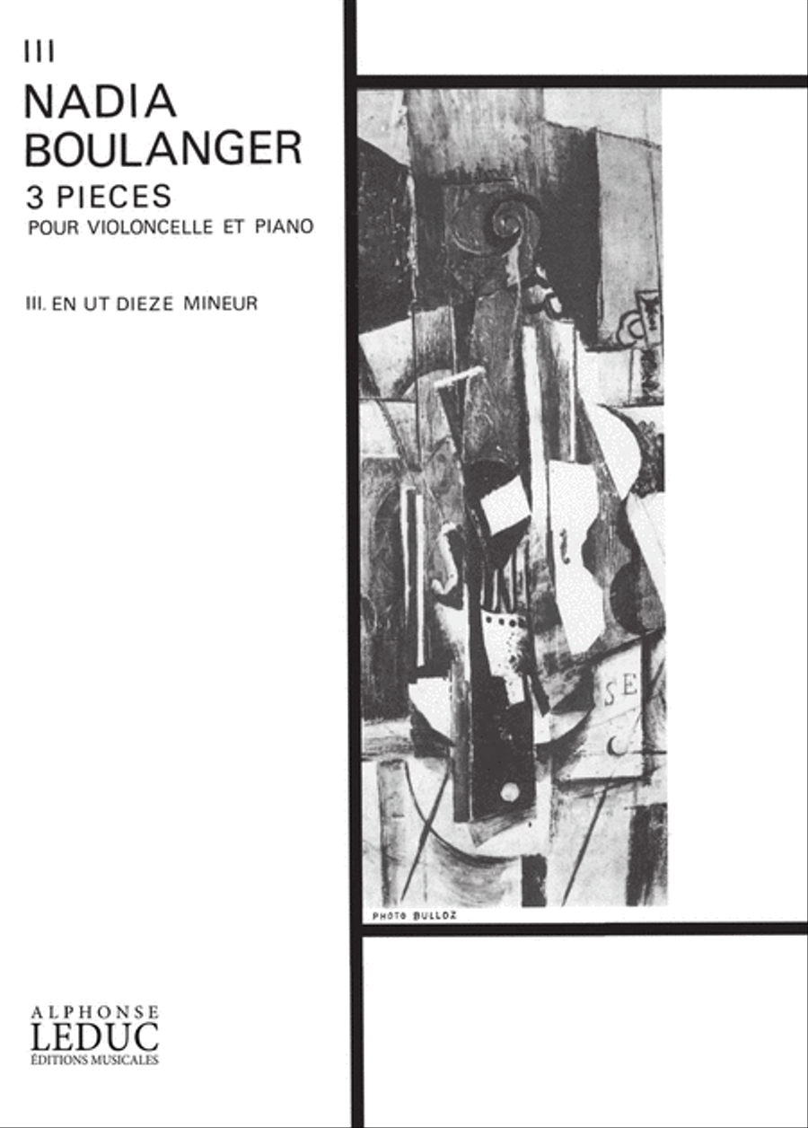 3 Pièces No.3 In C Sharp Minor Piano Accompaniment scores gallery preview page 1