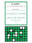 Jacquet de la Guerre: Pieces de clavecin