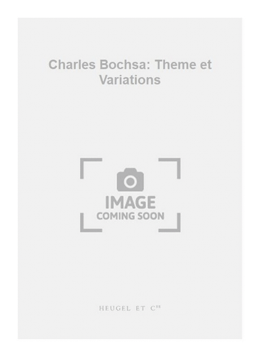 Charles Bochsa: Theme et Variations