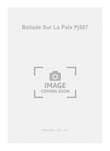 Ballade Sur La Paix Pj507