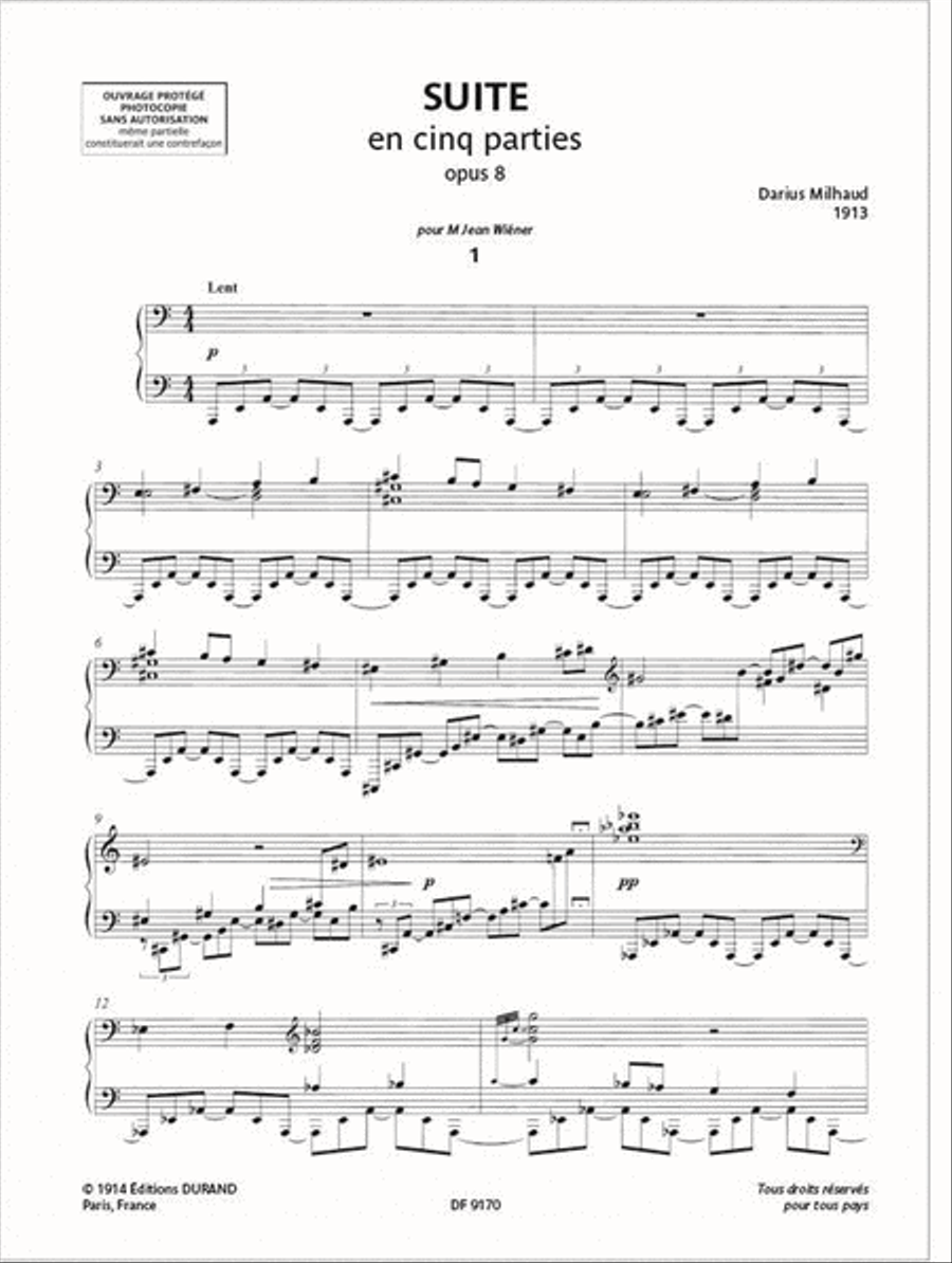 OEuvres pour piano scores gallery preview page 3