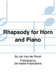 Rhapsody for Horn and Piano