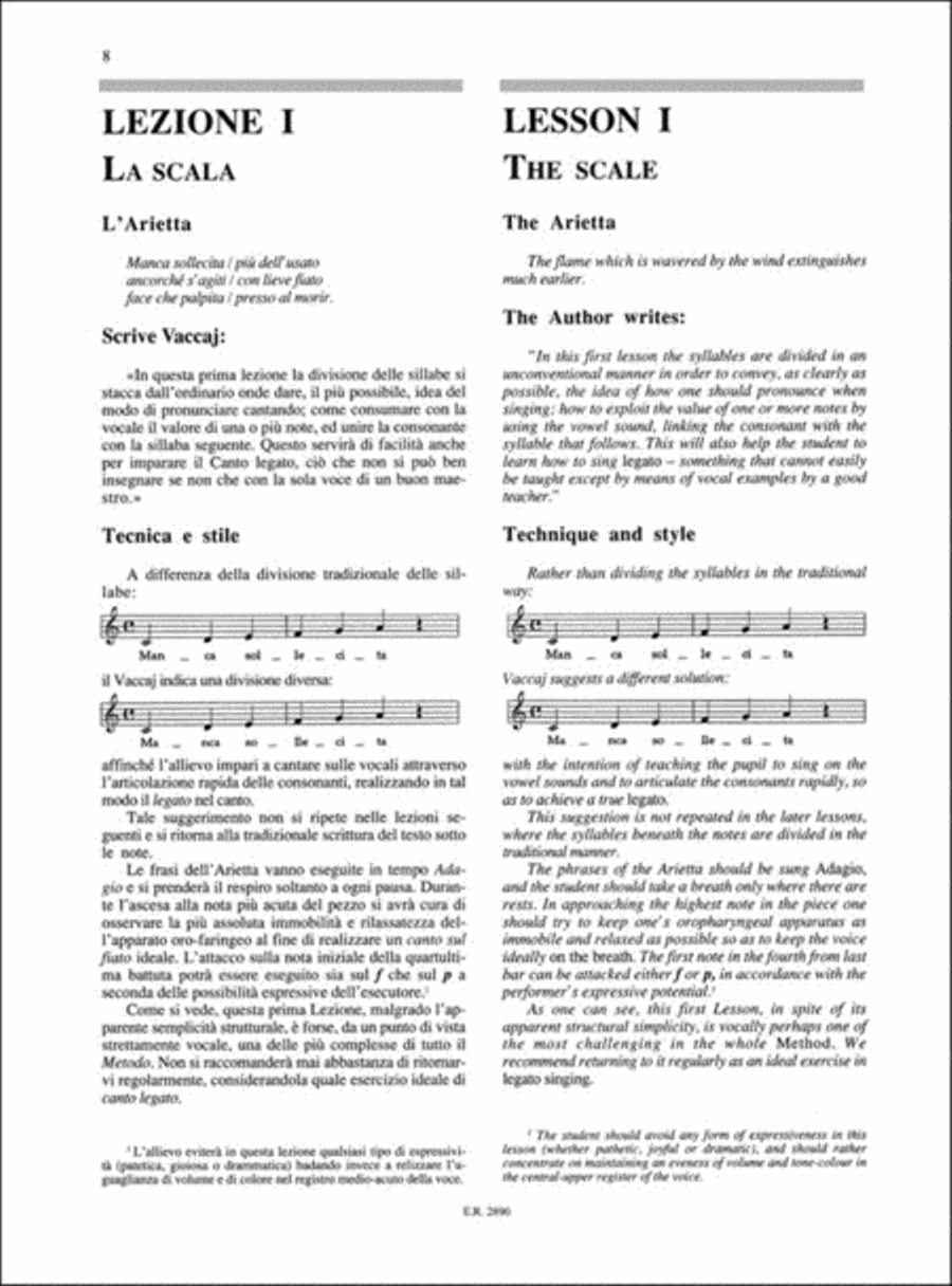 Metodo pratico di canto scores gallery preview page 2