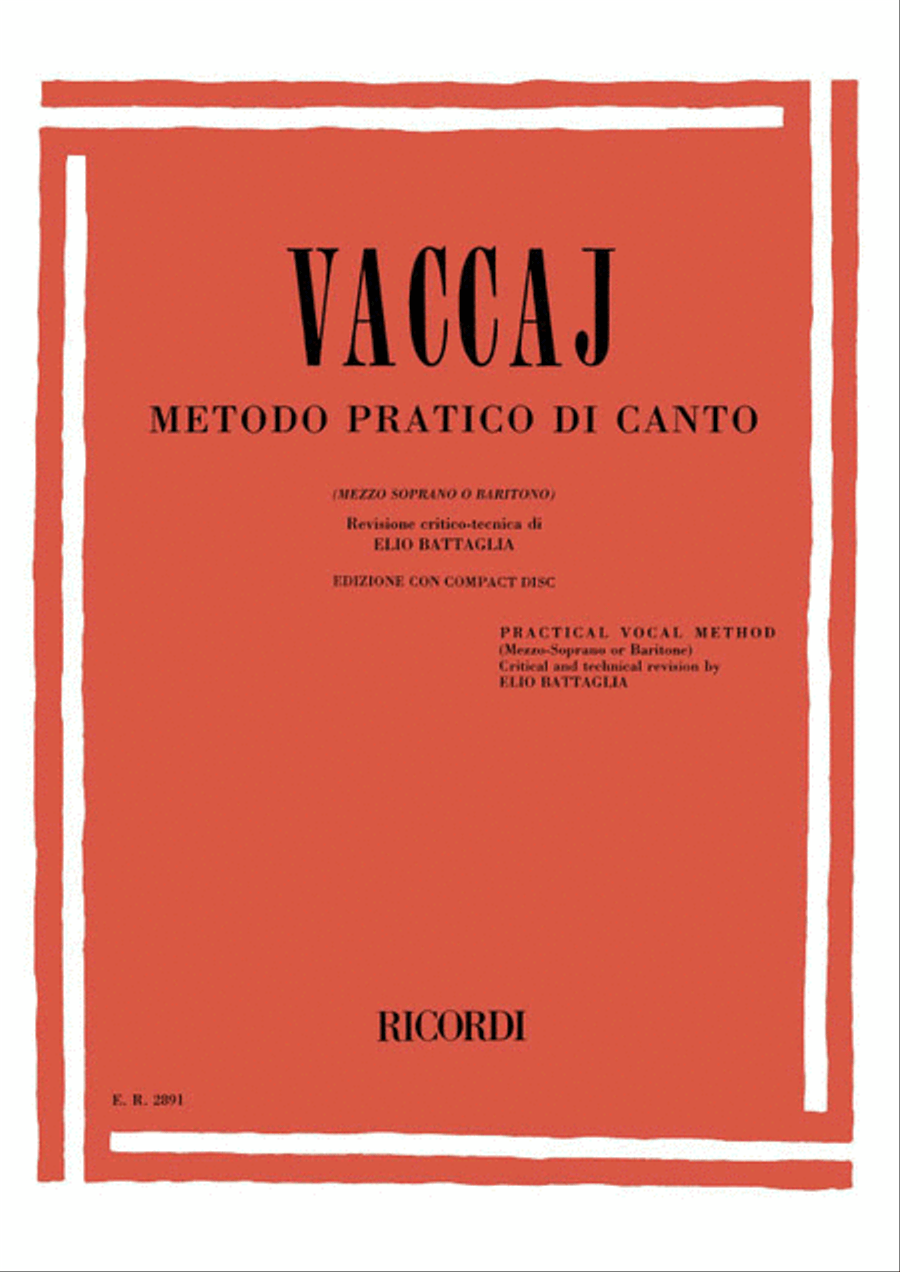 Metodo pratico di canto scores gallery preview page 1