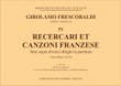 Recercari et canzoni franzese