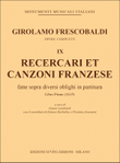 Recercari et canzoni franzese