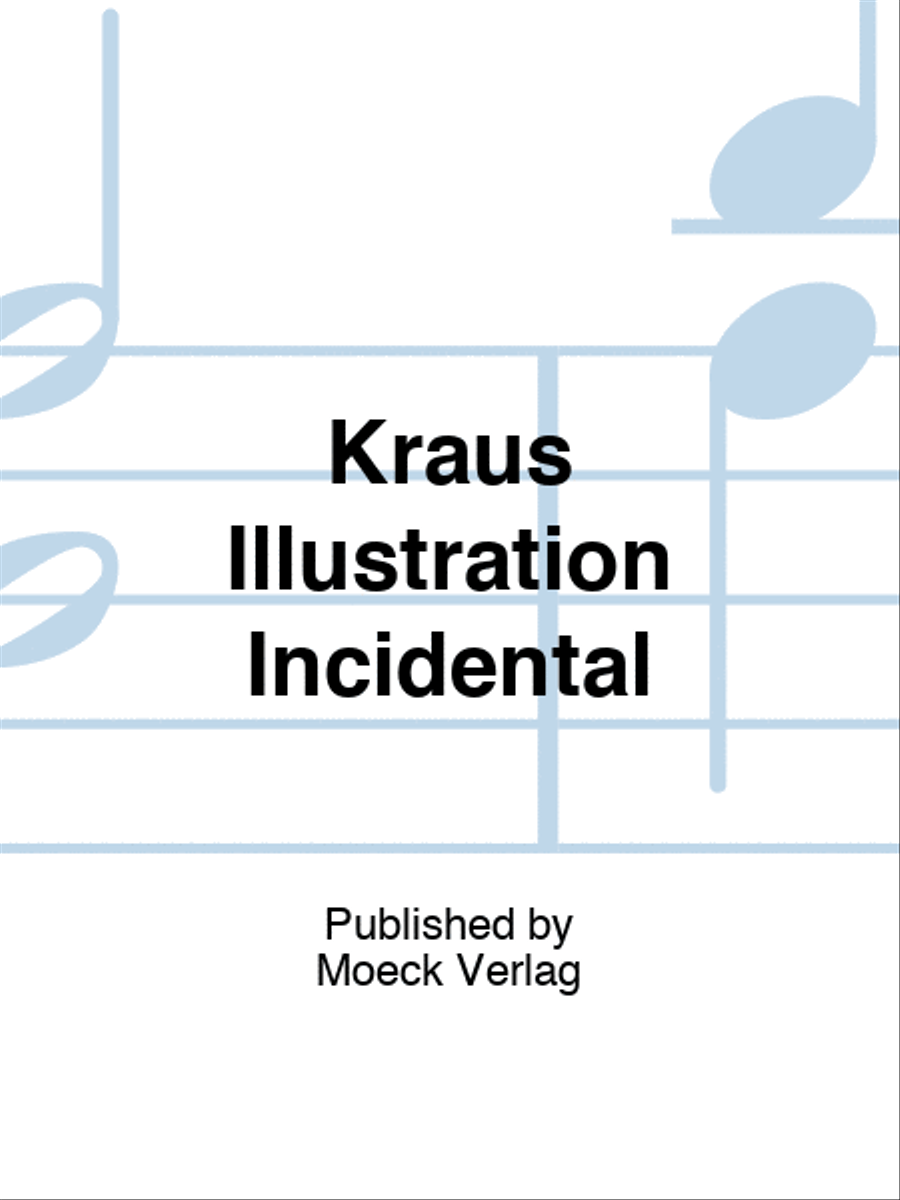 Kraus Illustration Incidental School and Community scores gallery preview page 1
