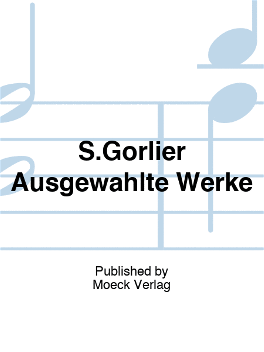 S.Gorlier Ausgewahlte Werke School and Community scores gallery preview page 1
