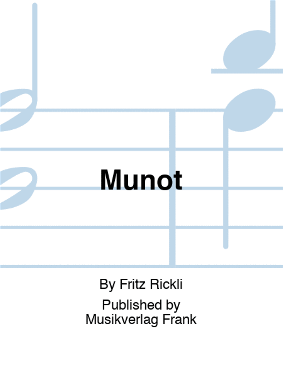 Munot Brass Band scores gallery preview page 1