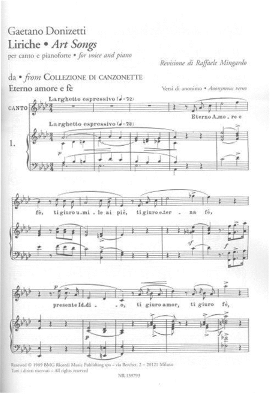 Liriche - Art Songs scores gallery preview page 3