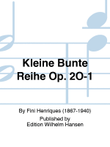 Kleine Bunte Reihe Op. 2O-1