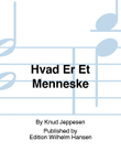 Hvad Er Et Menneske