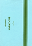 Variations For Violin Solo