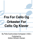 Fra For Cello Og Orkester For Cello Og Klaver