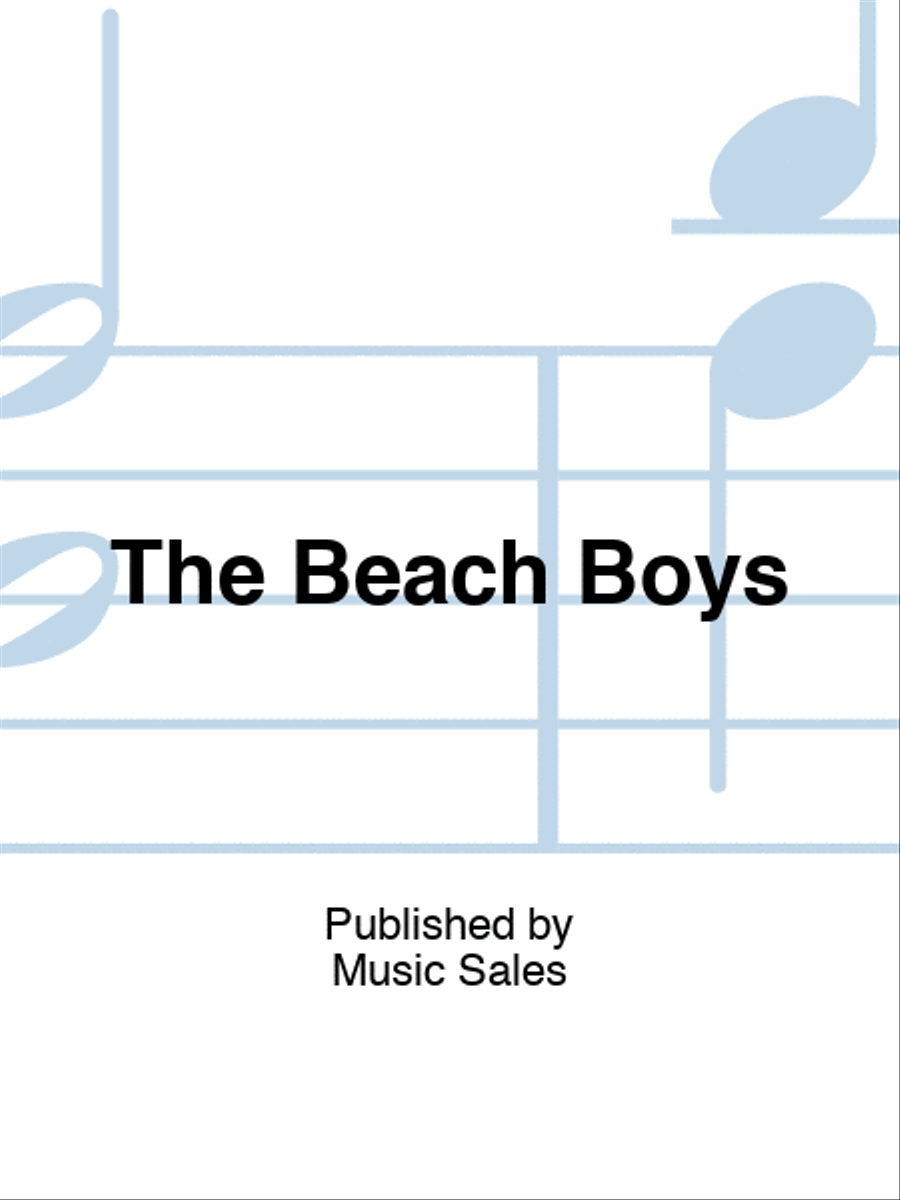The Beach Boys Piano Solo scores gallery preview page 1