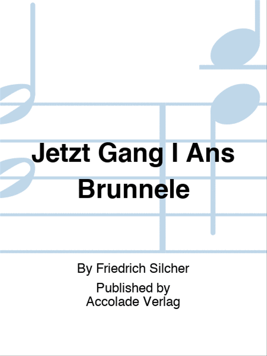 Jetzt Gang I Ans Brünnele Bassoon Solo scores gallery preview page 1