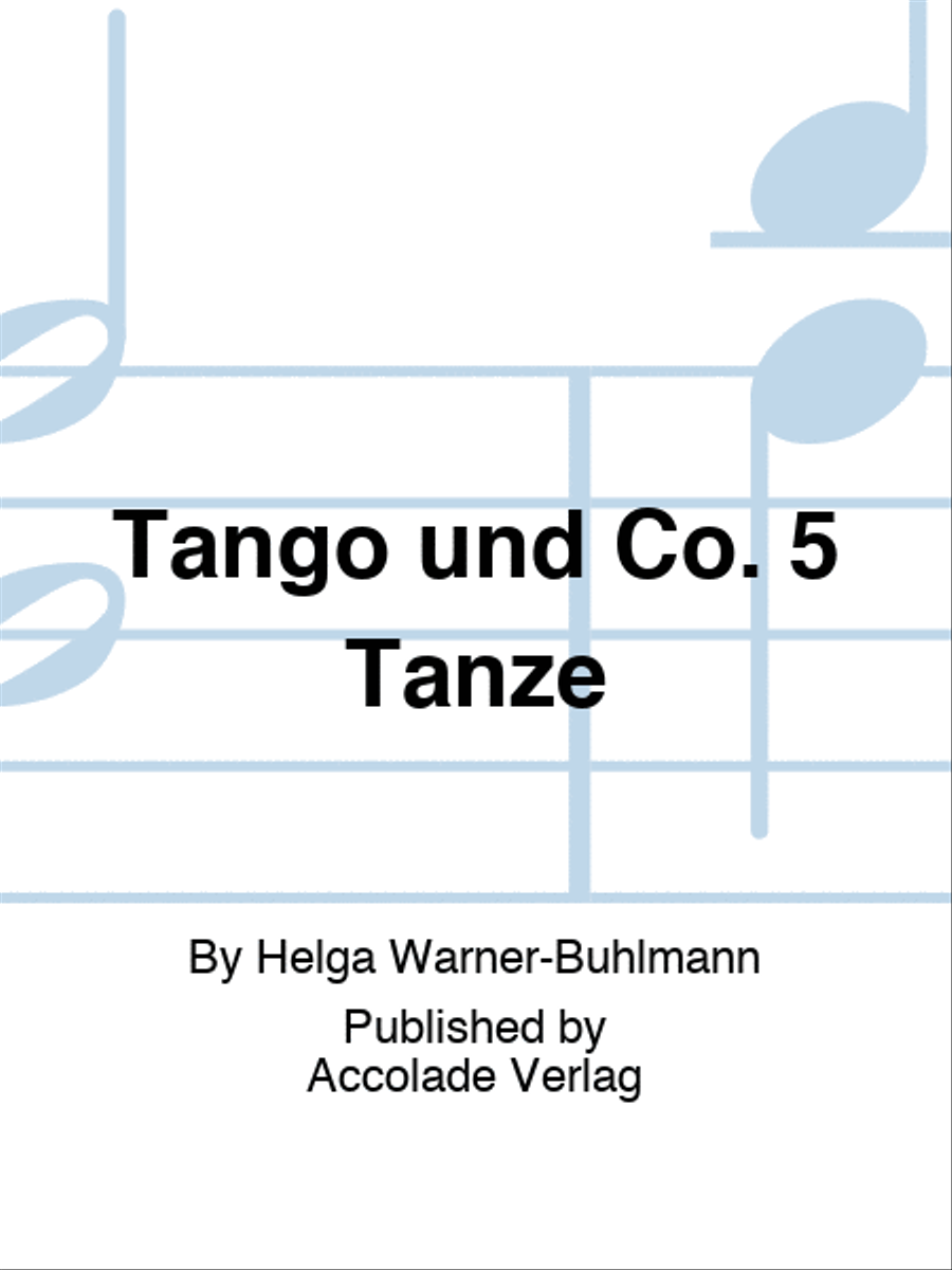 Tango und Co. 5 Tänze Bassoon scores gallery preview page 1