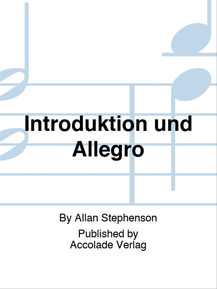 Introduktion und Allegro Violin Solo scores gallery preview page 1