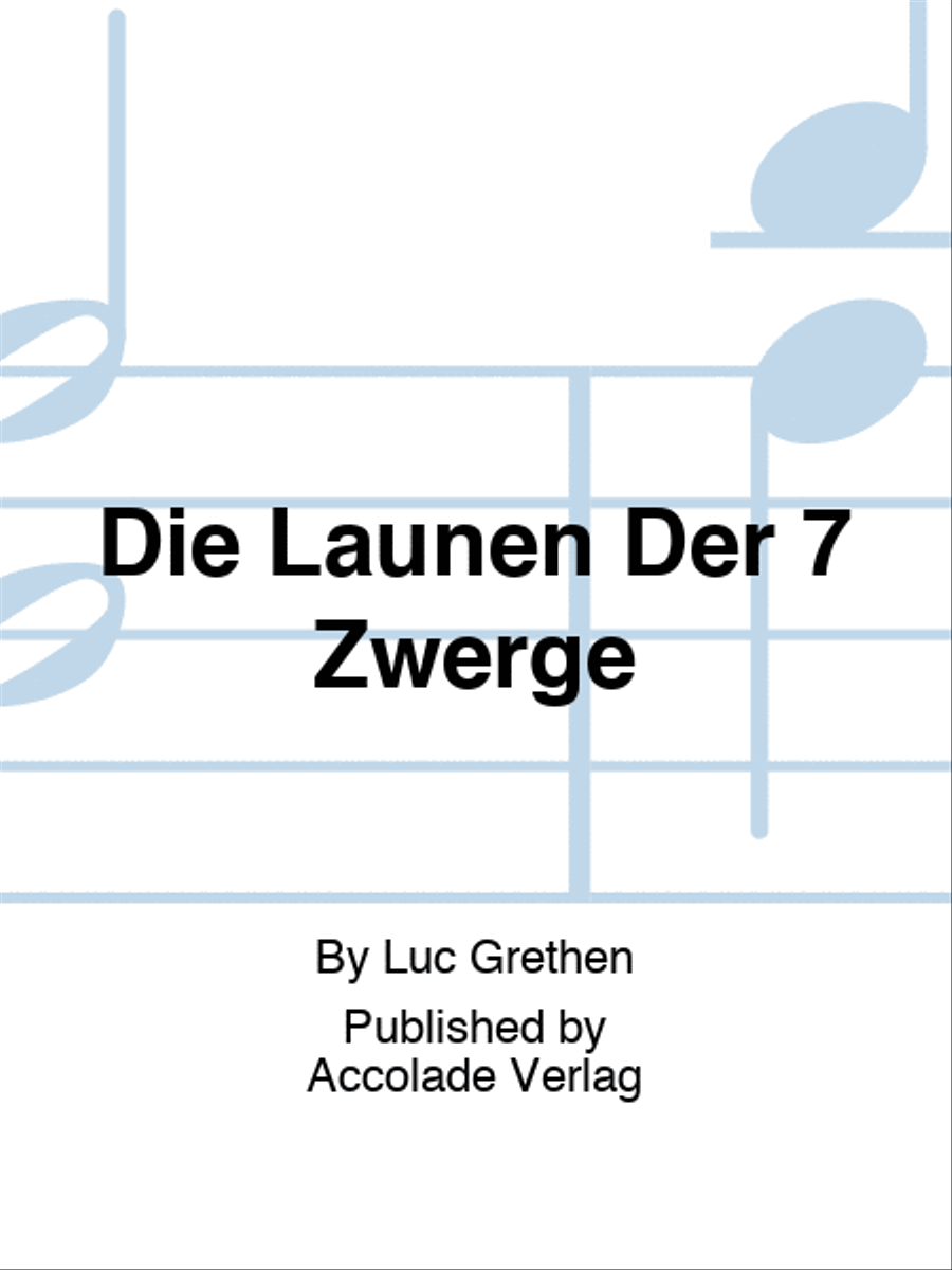 Die Launen Der 7 Zwerge Bassoon Solo scores gallery preview page 1