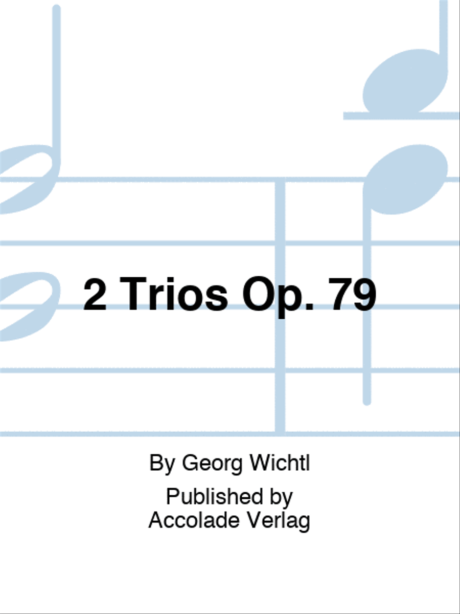 2 Trios Op. 79 Violin scores gallery preview page 1