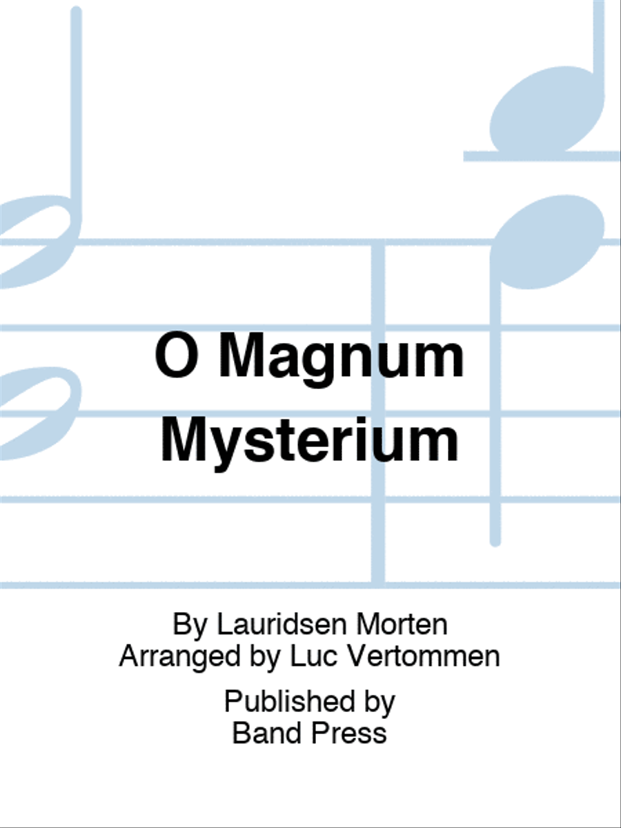 O Magnum Mysterium Fanfare Band scores gallery preview page 1