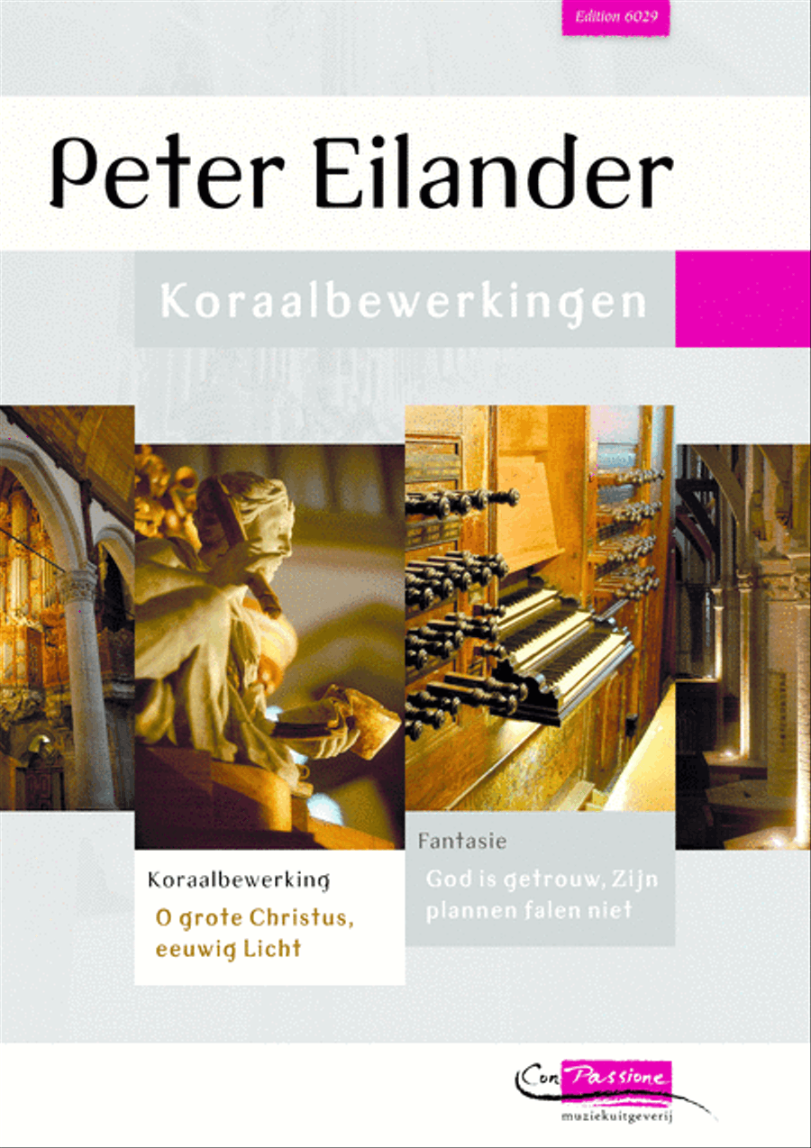 2 Koraalbewerkingen O Grote Christus Eeuwig Licht Organ scores gallery preview page 1